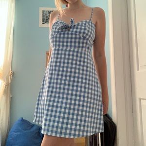 Forever 21 Picnic Patterned Baby Doll Dress